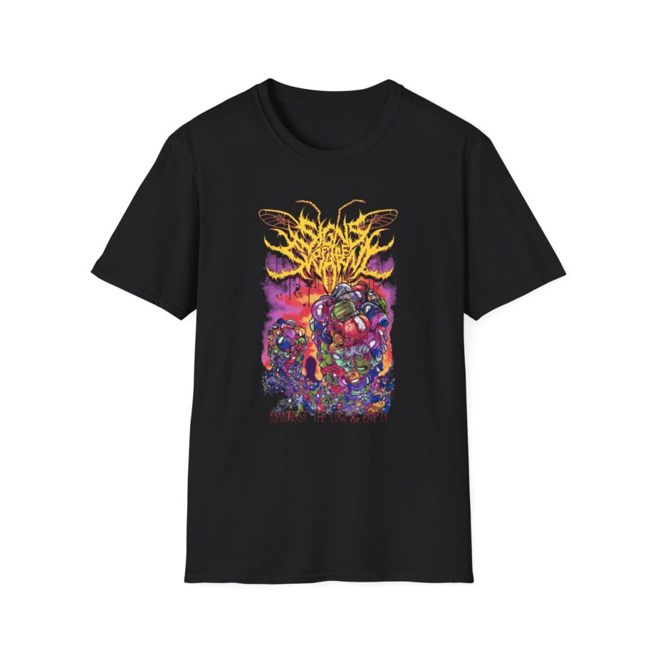 Signs of the Swarm Among Us the Low & Empty Unisex Softstyle T-Shirt