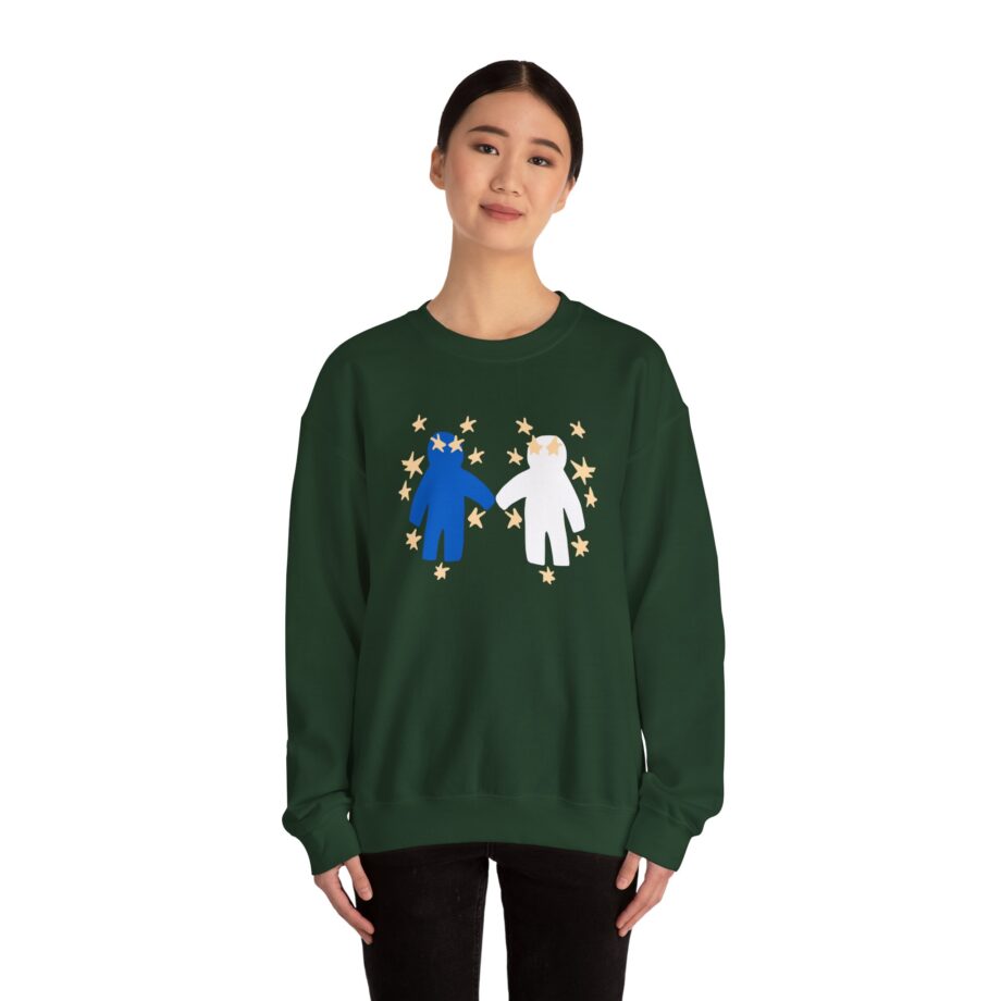 Slushy Noobz  Out Of Character Unisex Heavy Blend Crewneck Sweatshirt