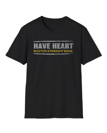 Have Heart Boston Straight Edge Unisex Softstyle T-shirt