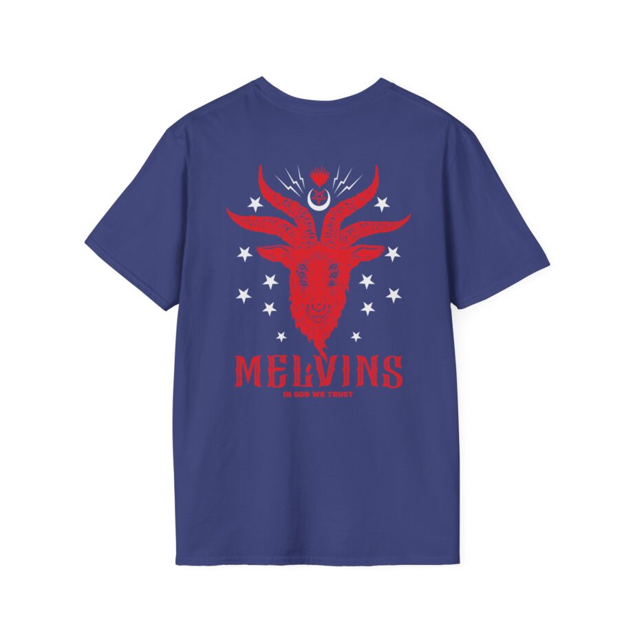 Melvins in God We Trust Unisex Softstyle T-Shirt