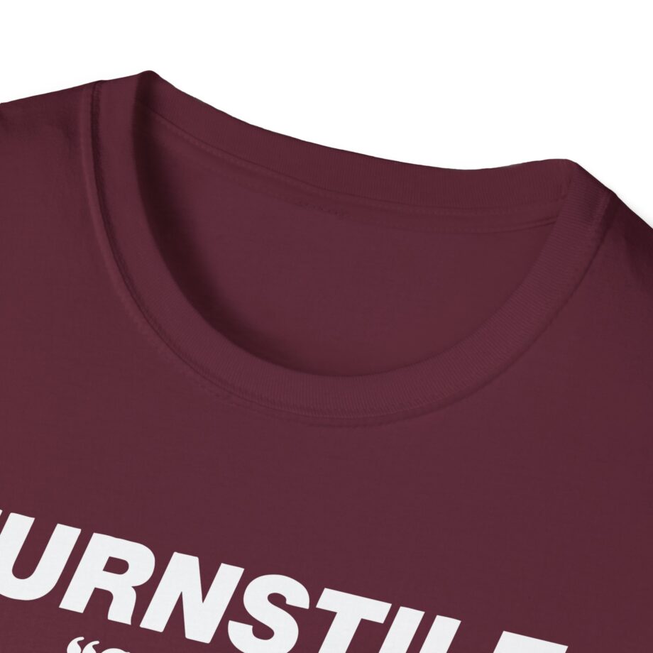 Turnstile Glow on Drawing Unisex Softstyle T-shirt