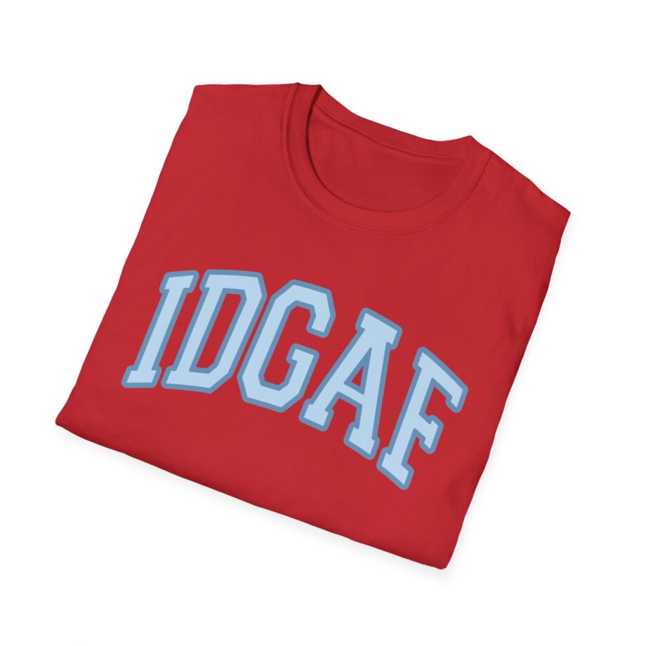 Sadie Crowell Idgaf Unisex Softstyle T-shirt