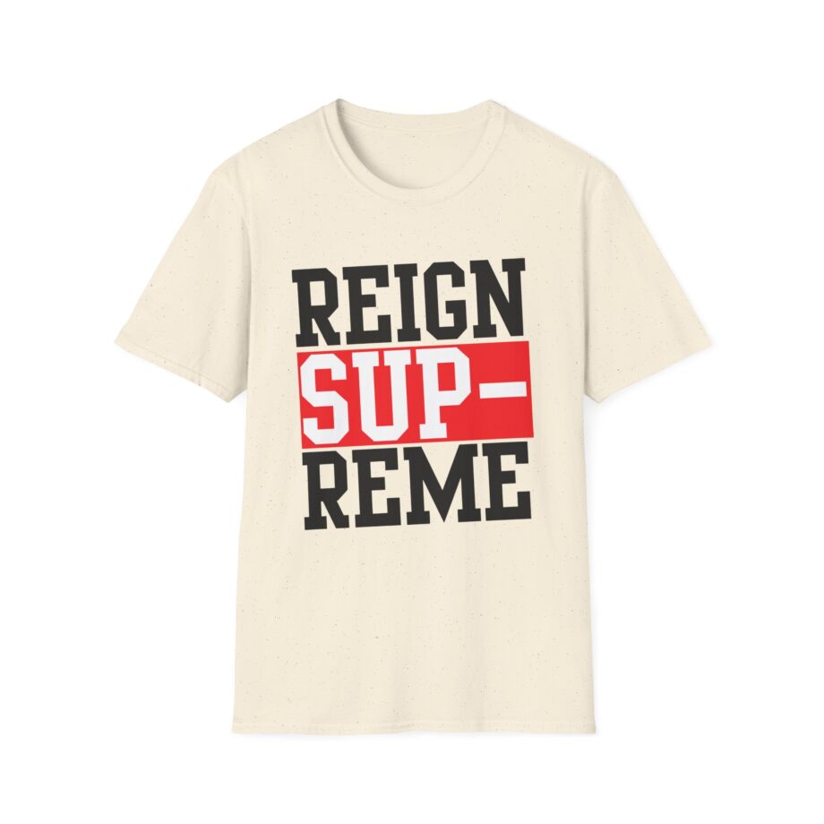 Reign Supreme Slant Logo Unisex Softstyle T-Shirt