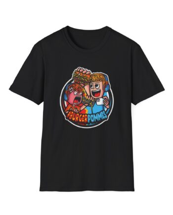 Burger Pommes  Unisex Softstyle T-Shirt