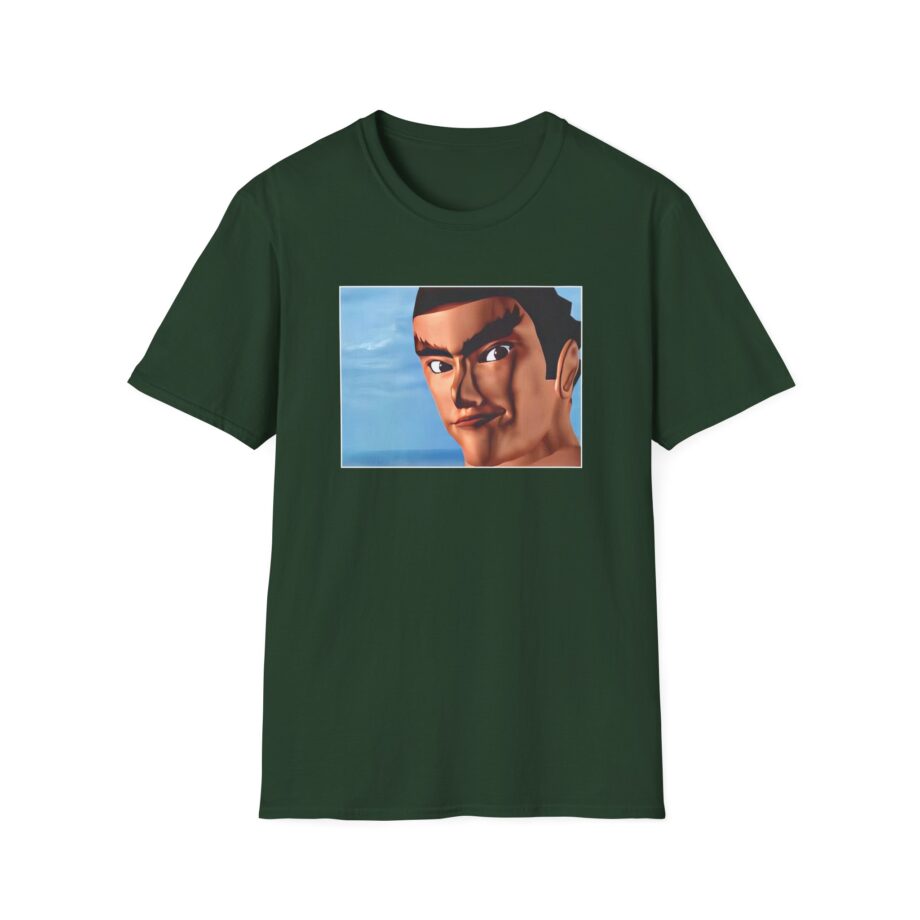 Tinakitten Tekken Retro Kazuya Mishima Unisex Softstyle T-Shirt