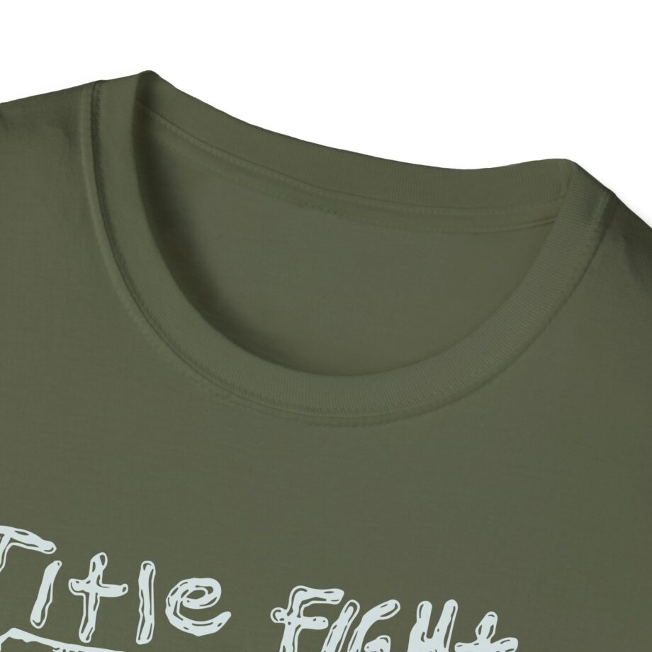 Title Fight Floral Green Unisex Softstyle T-Shirt