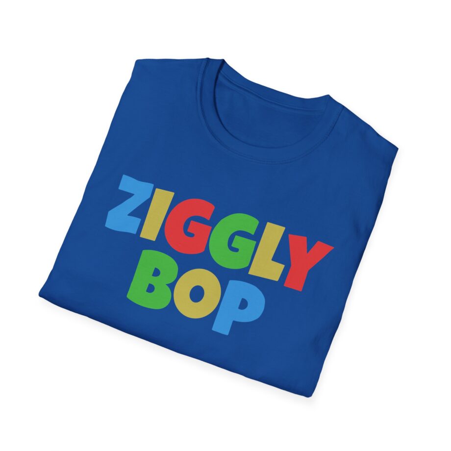 Daydrian Harding Colorful Ziggly Bop Unisex Softstyle T-shirt