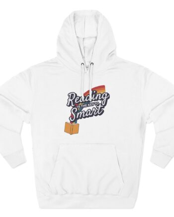 Nate Bargatze Reading is the Key to Smart Three-panel Fleece Hoodie