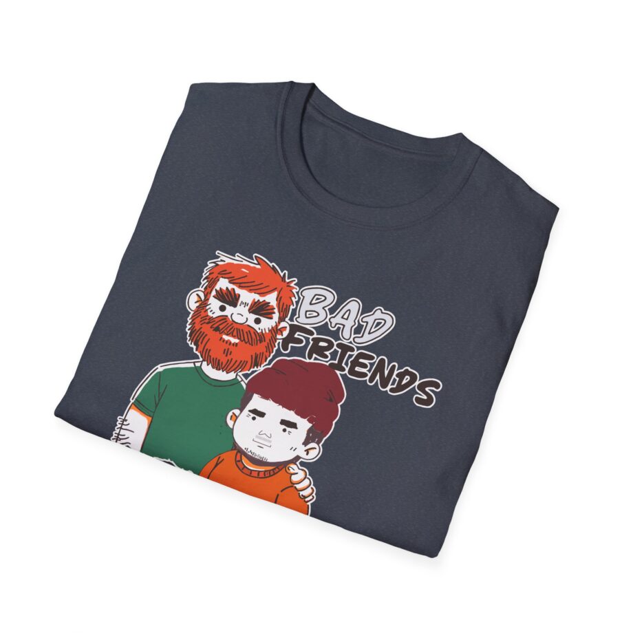 Bad Friends Hairy Unisex Softstyle T-shirt