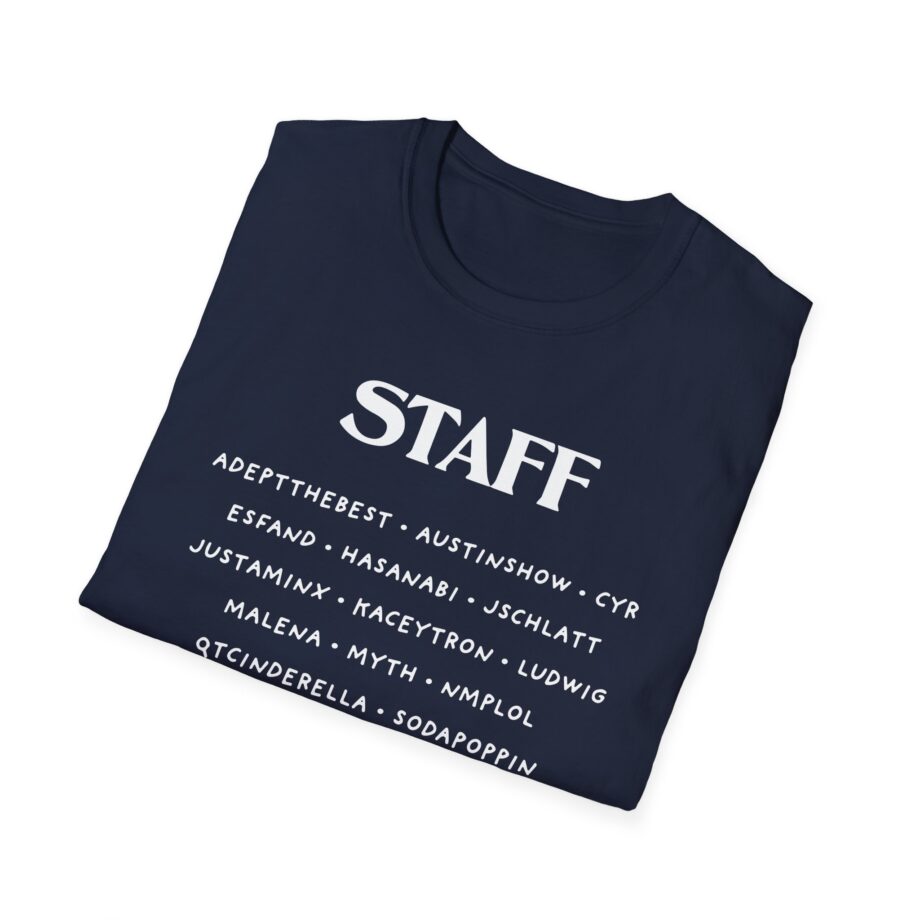 Qtcinderella Shit Camp Staff Unisex Softstyle T-shirt