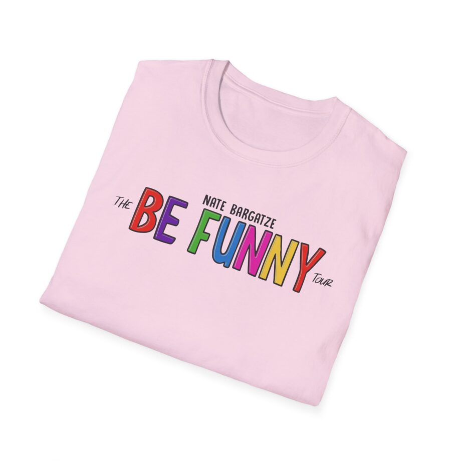 Nate Bargatze the Be Funny Tour Unisex Softstyle T-Shirt