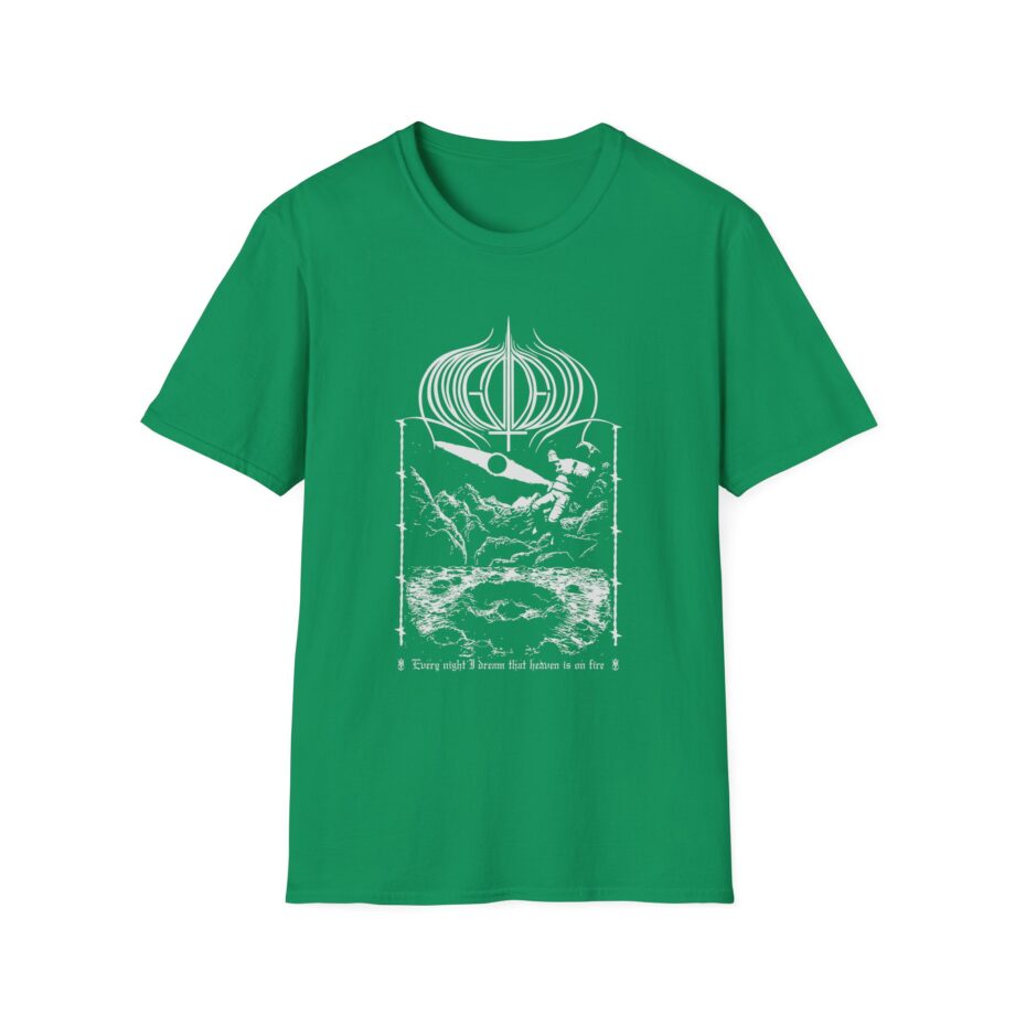 Amigo the Devil  Heavens on Fire Unisex Softstyle T-shirt