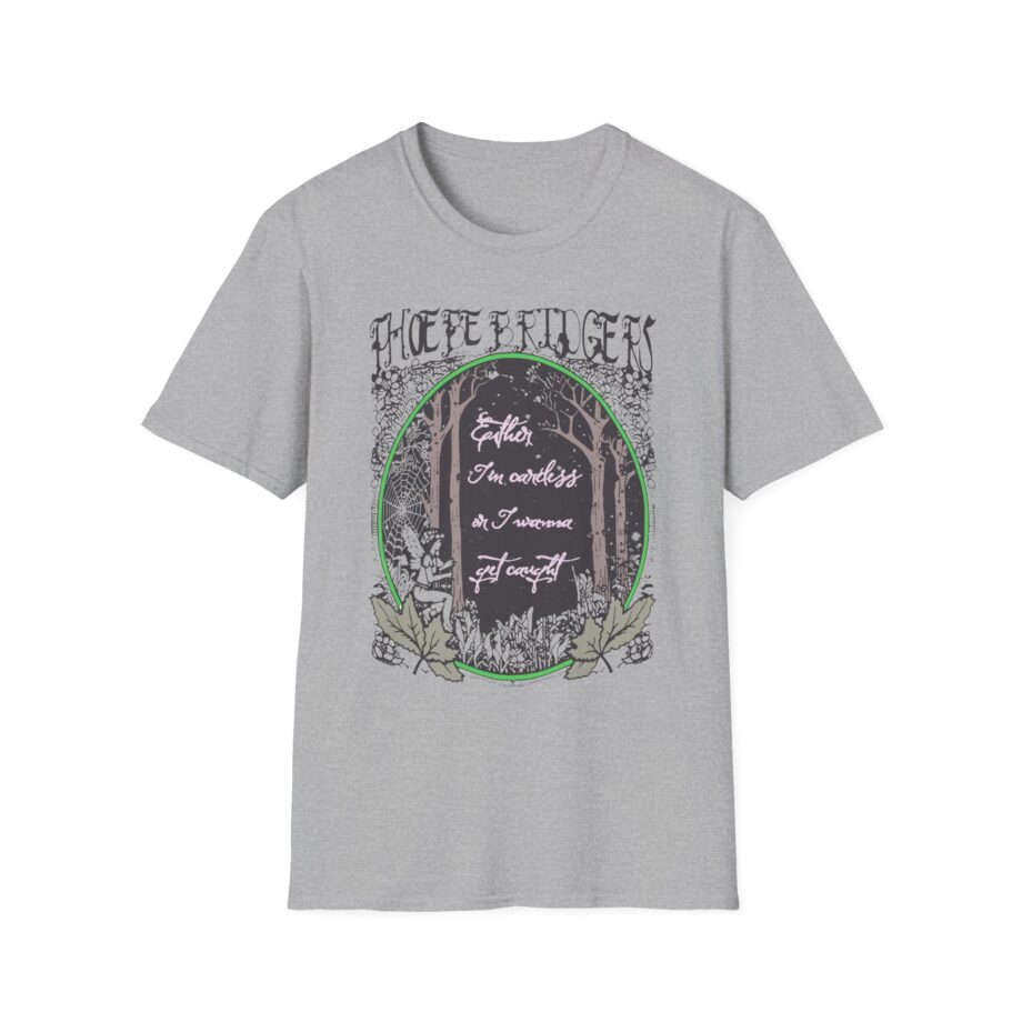 Phoebe Bridgers Ether Tin Cartels on I Wanna Get Caught Unisex Softstyle T-shirt