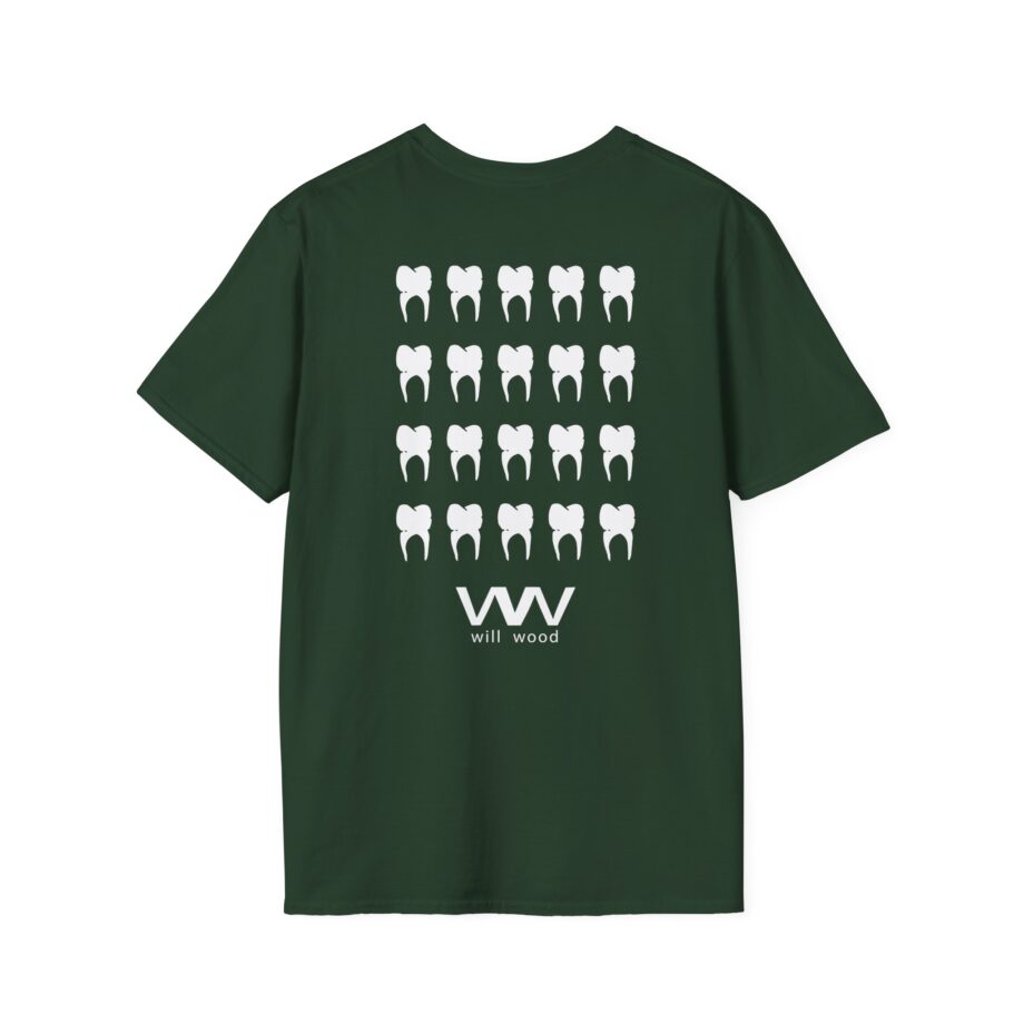 Will Wood Host Skull Unisex Softstyle T-shirt