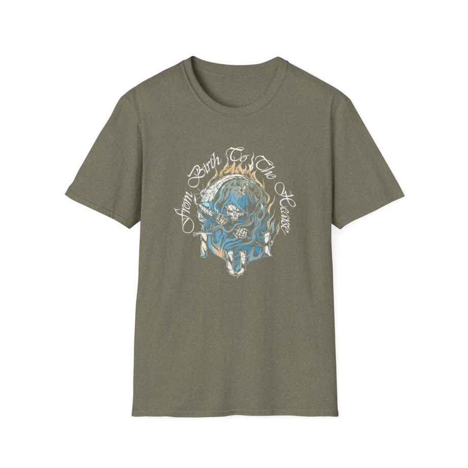 Trapped Under Ice Birth to Hearse Unisex Softstyle Tee