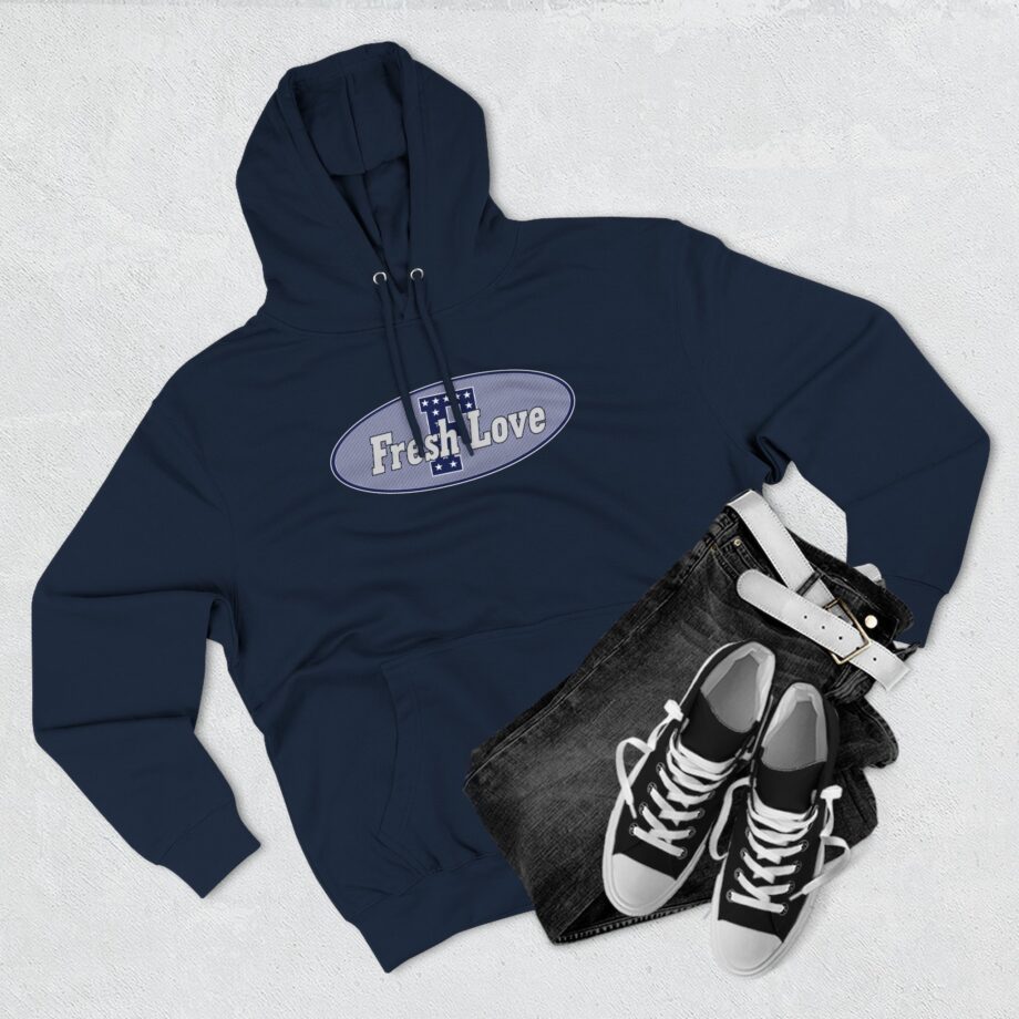 Fresh Love Three Panel Fleece Hoodie