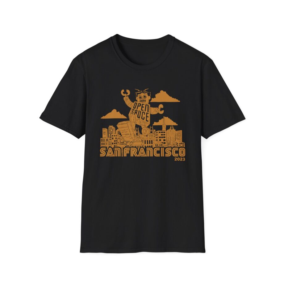 William Osman Open Sauce San Francisco Unisex Softstyle T-Shirt