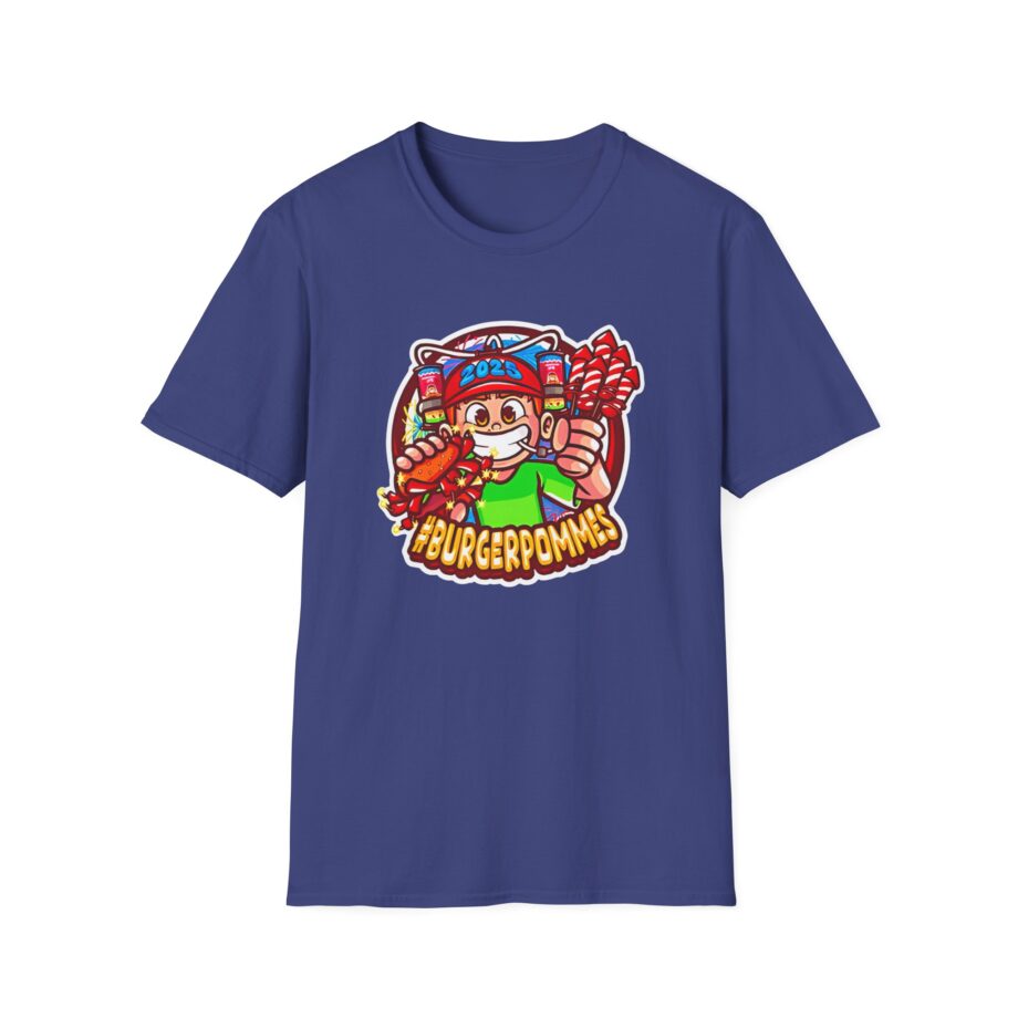 Burger Pommes  Unisex Softstyle T-Shirt