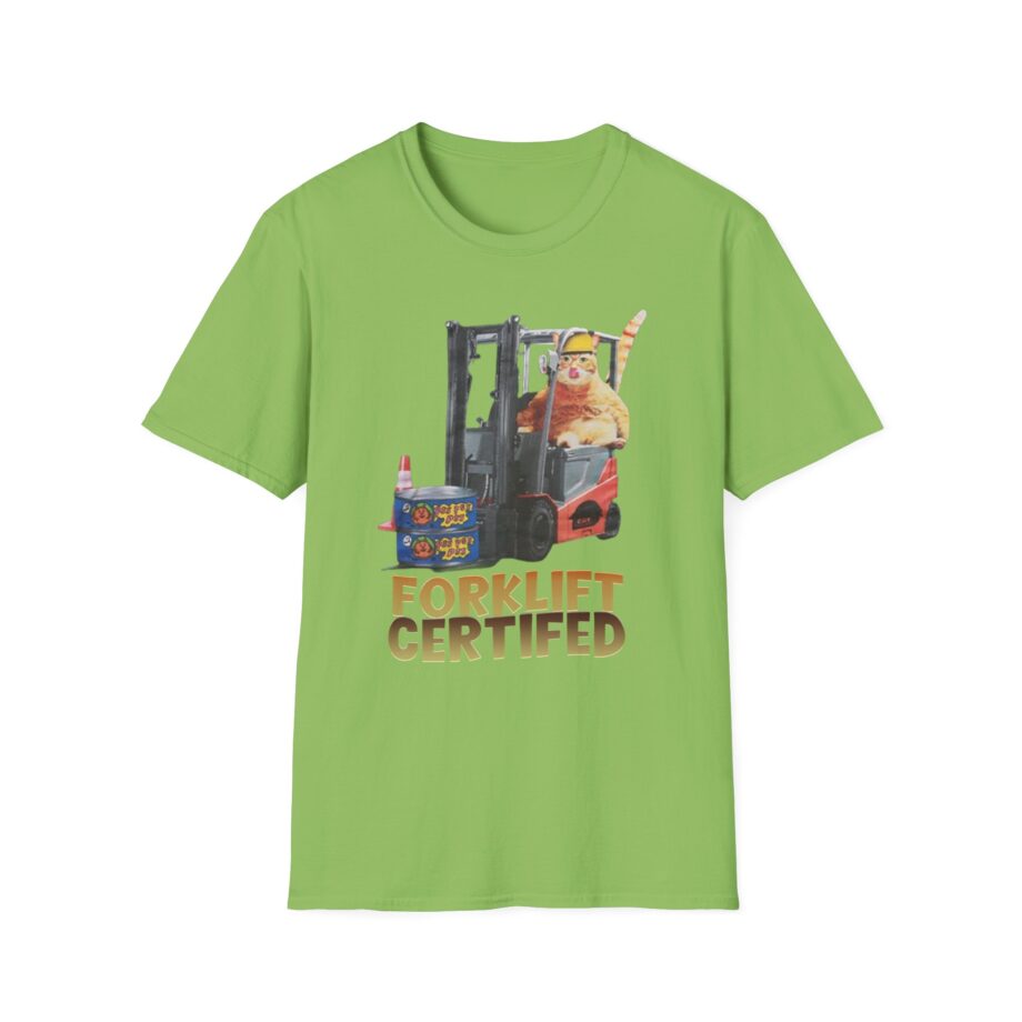 William Osman Forklift Certified Unisex Softstyle T-Shirt