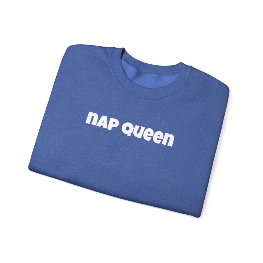 Slushy Noobz Nap Queen Unisex Heavy Blend Crewneck Sweatshirt