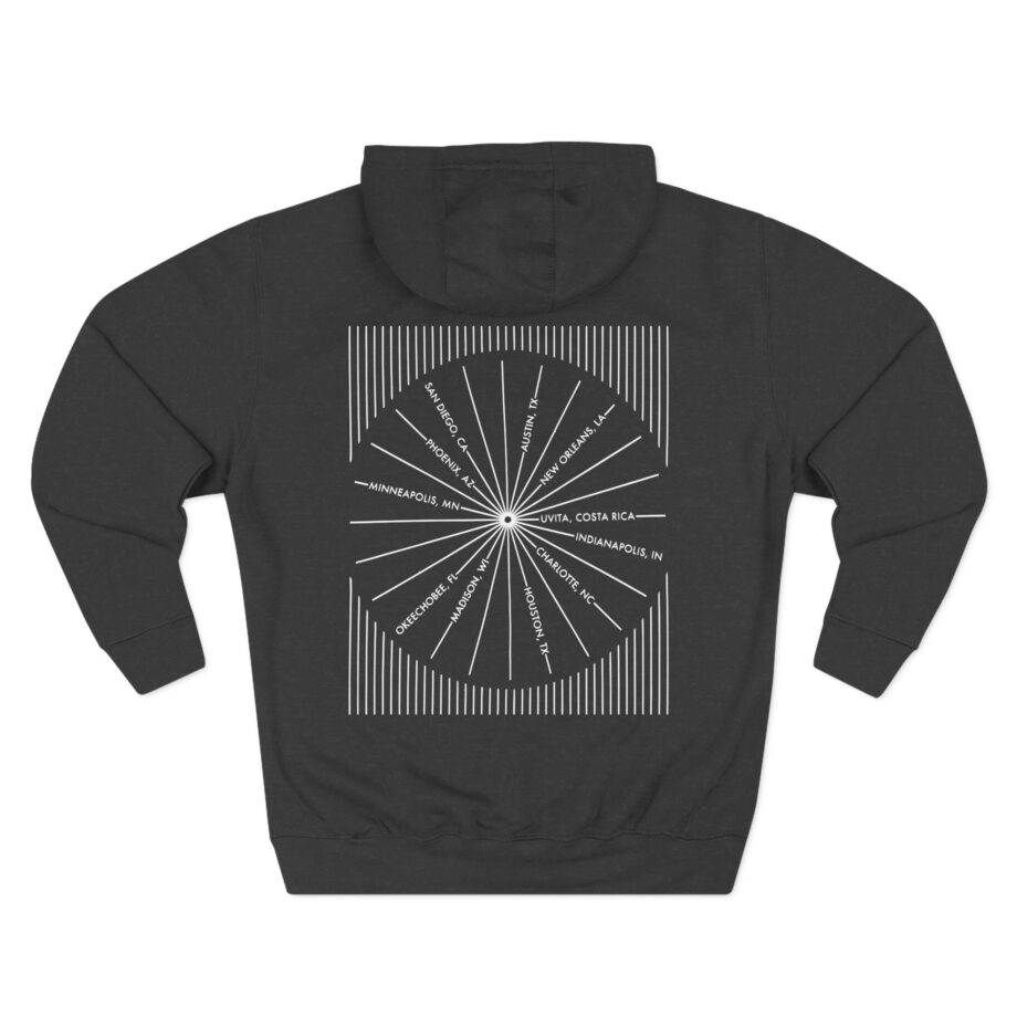 Rufus Du Sol Three-Panel Fleece Hoodie