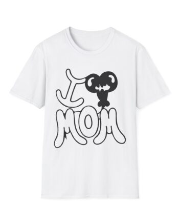 Russ I Love Mom Unisex Softstyle T-shirt