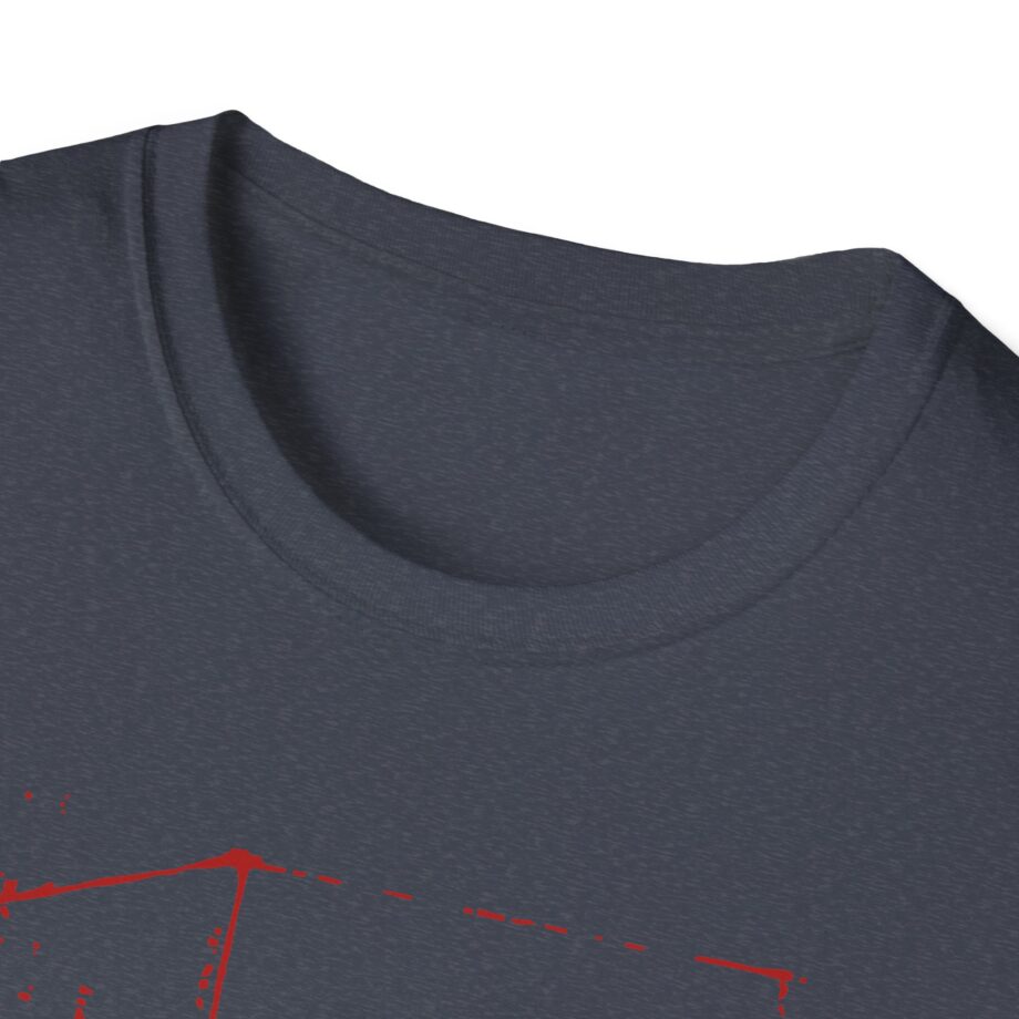 The Sisters Of Mercy Red Scream Unisex Softstyle T-Shirt
