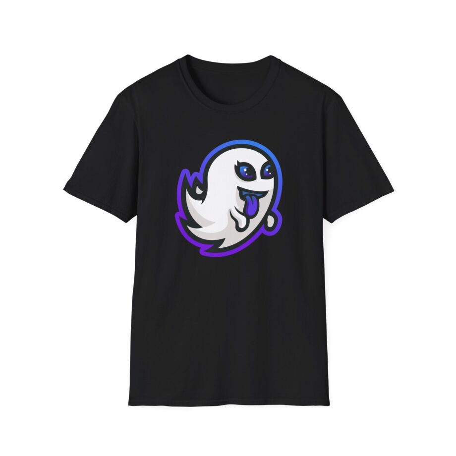 Ninja Ghosty Blue Dye Unisex Softstyle T-shirt