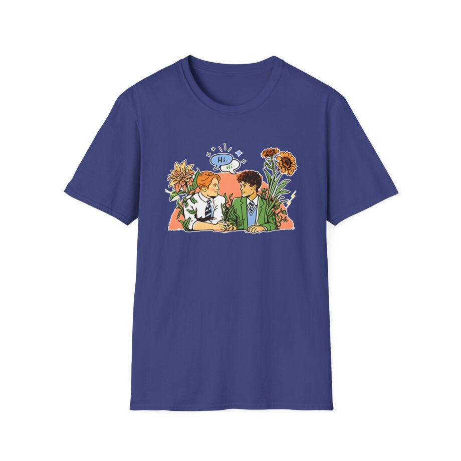 Heartstopper Nick & Charlie Unisex Softstyle T-Shirt