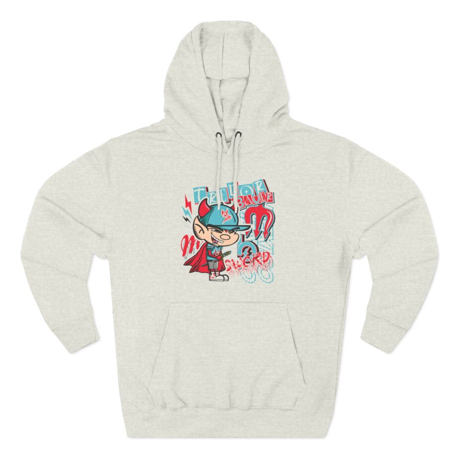 Trevor Bauer Diablo's Cartoon Three-Panel Fleece Hoodie