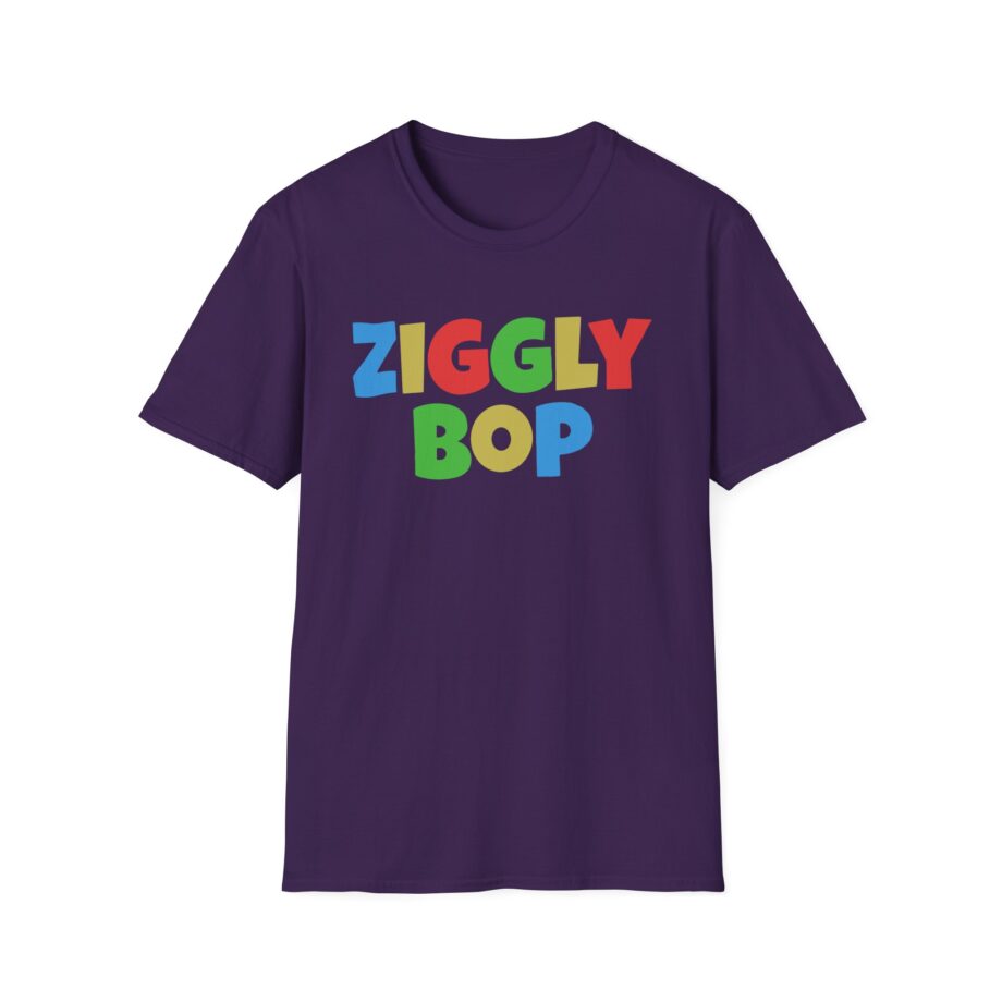 Daydrian Harding Colorful Ziggly Bop Unisex Softstyle T-shirt