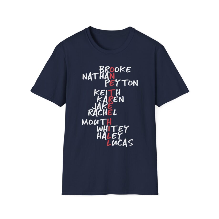 One Tree Hill Character Names Unisex Softstyle Tee