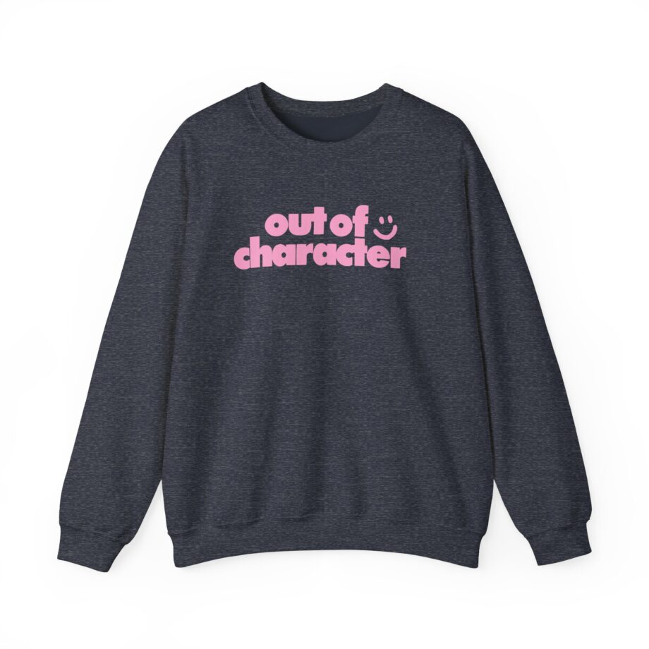 Slushy Noobz  Out Of Character Unisex Heavy Blend Crewneck Sweatshirt