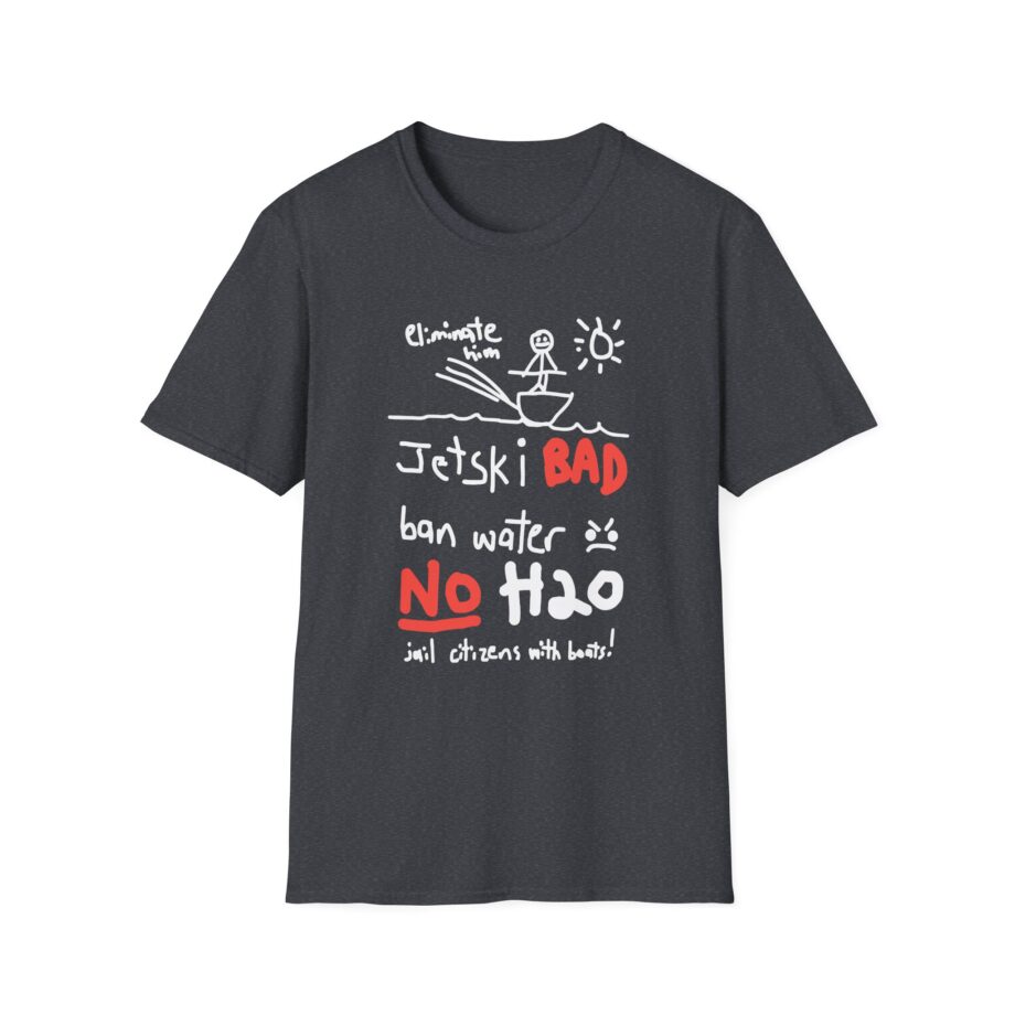 Monstermax Jet Ski Unisex Softstyle T-shirt