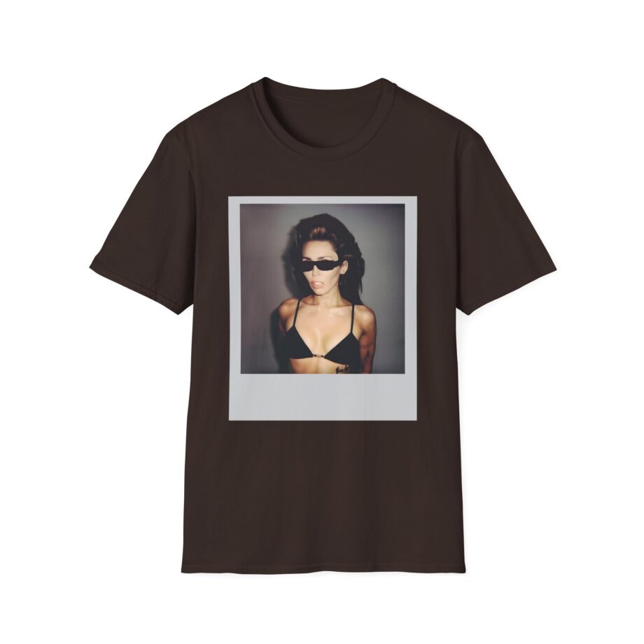 Miley Cyrus Polaroid Photo Unisex Softstyle T-Shirt