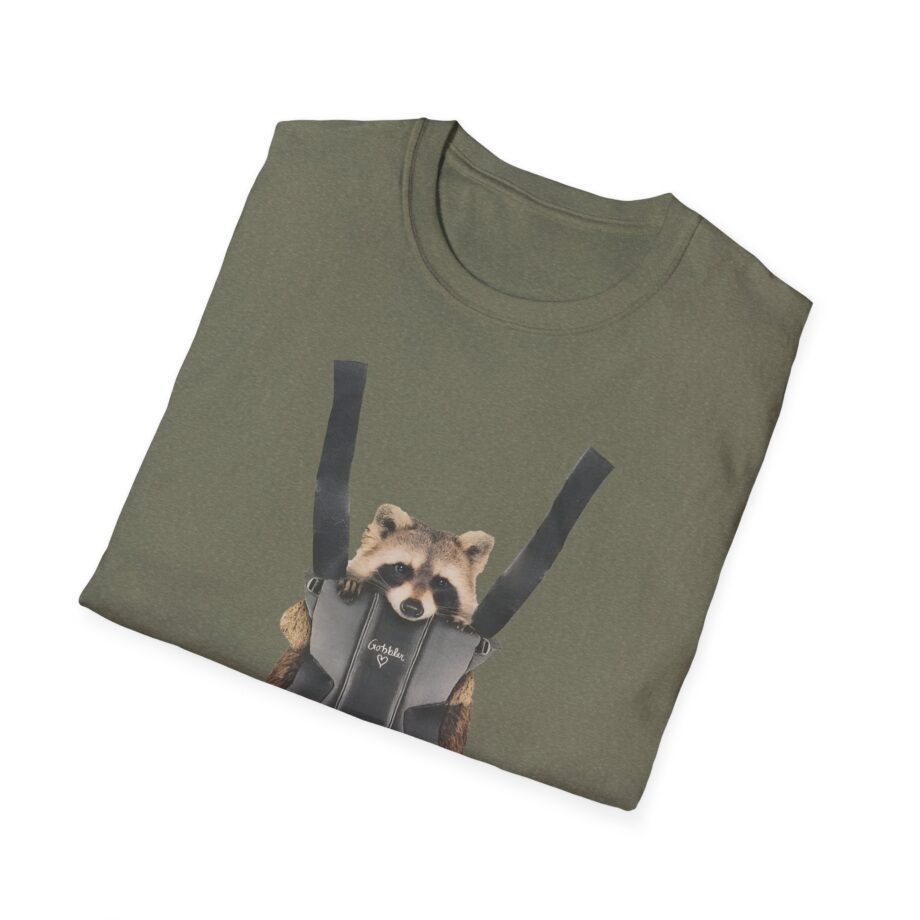 William Osman Raccoon Unisex Softstyle T-Shirt