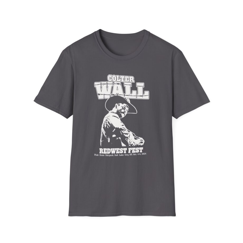 Colter Wall Redwest Fest Unisex Softstyle T-shirt