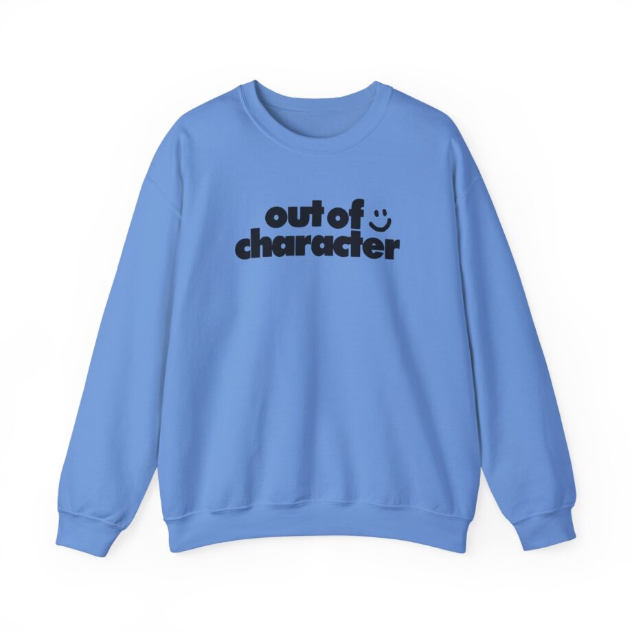 Slushy Noobz Out of Character Unisex Heavy Blend Crewneck Sweatshirt