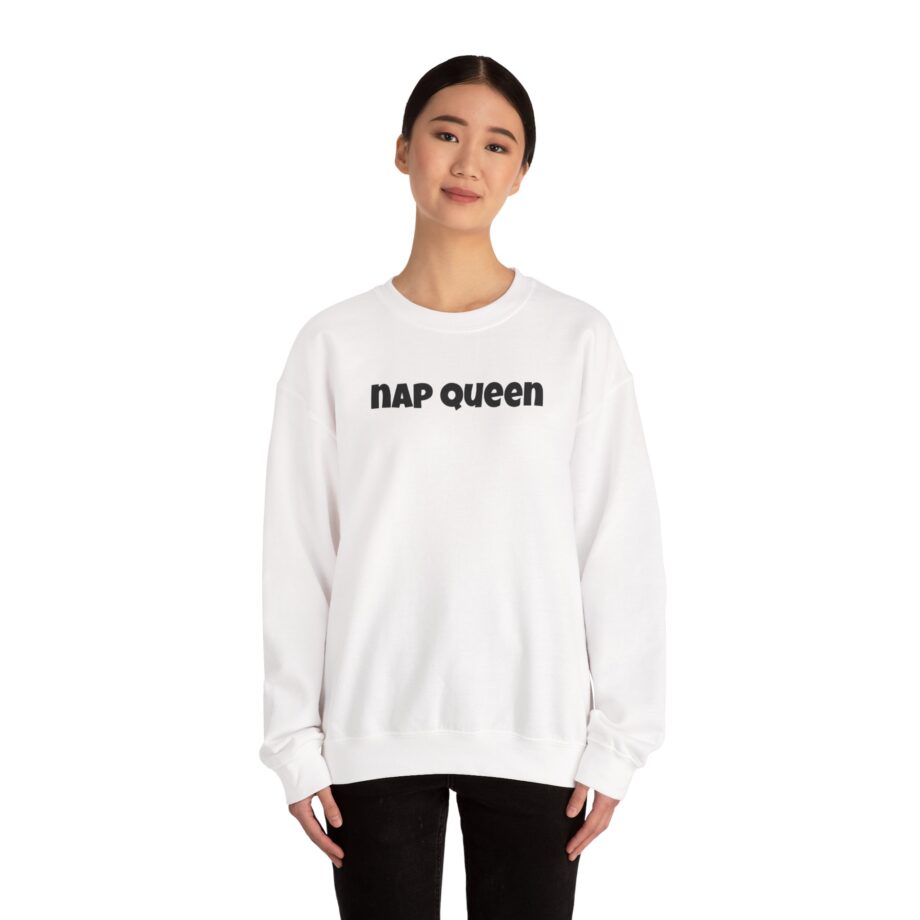 Slushy Noobz Nap Queen Unisex Heavy Blend Crewneck Sweatshirt