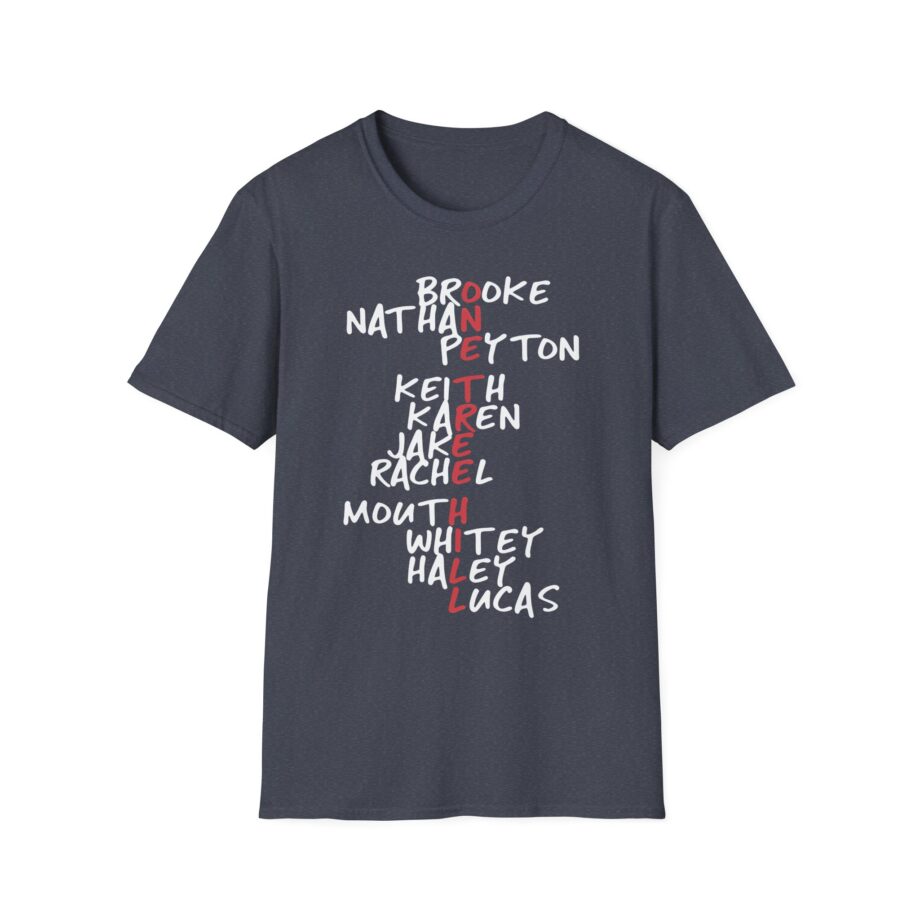 One Tree Hill Character Names Unisex Softstyle Tee
