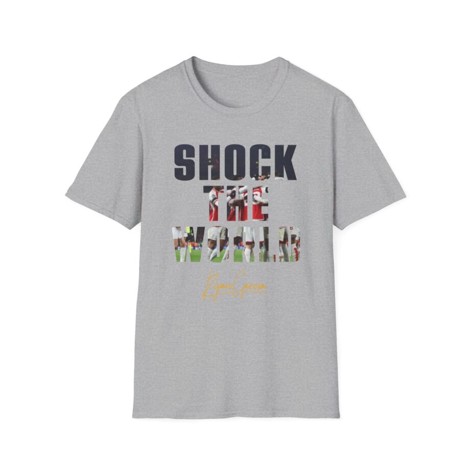 Ryan Garcia Shock the World Unisex Softstyle T-shirt