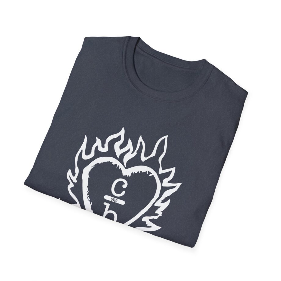 One Tree Hill Flame Heart Clothes Over Bros Unisex Softstyle T-Shirt