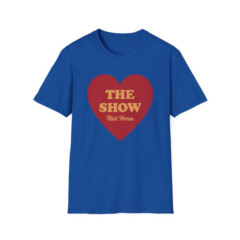Niall Horan Hello Lovers X the Show Heart Unisex Softstyle T-shirt