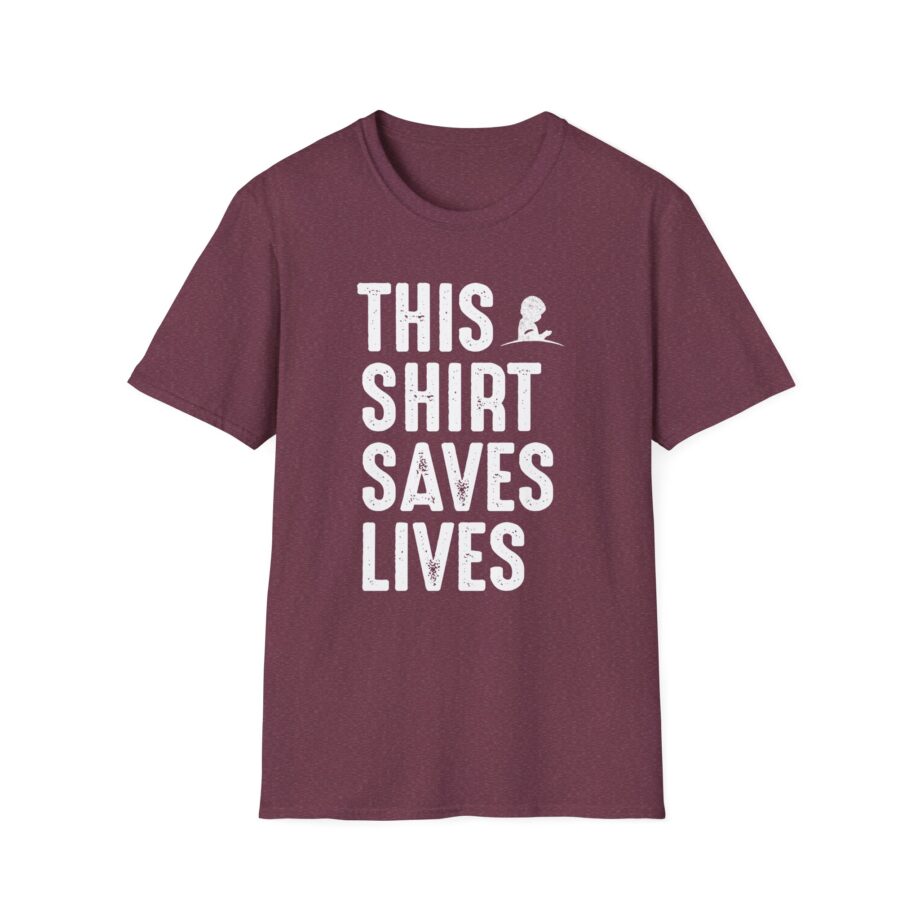 Drlupo this shirt saves lives Unisex Softstyle T-Shirt