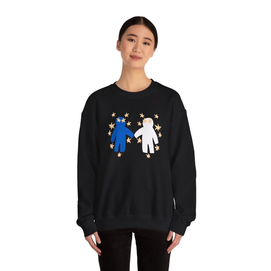 Slushy Noobz  Out Of Character Unisex Heavy Blend Crewneck Sweatshirt
