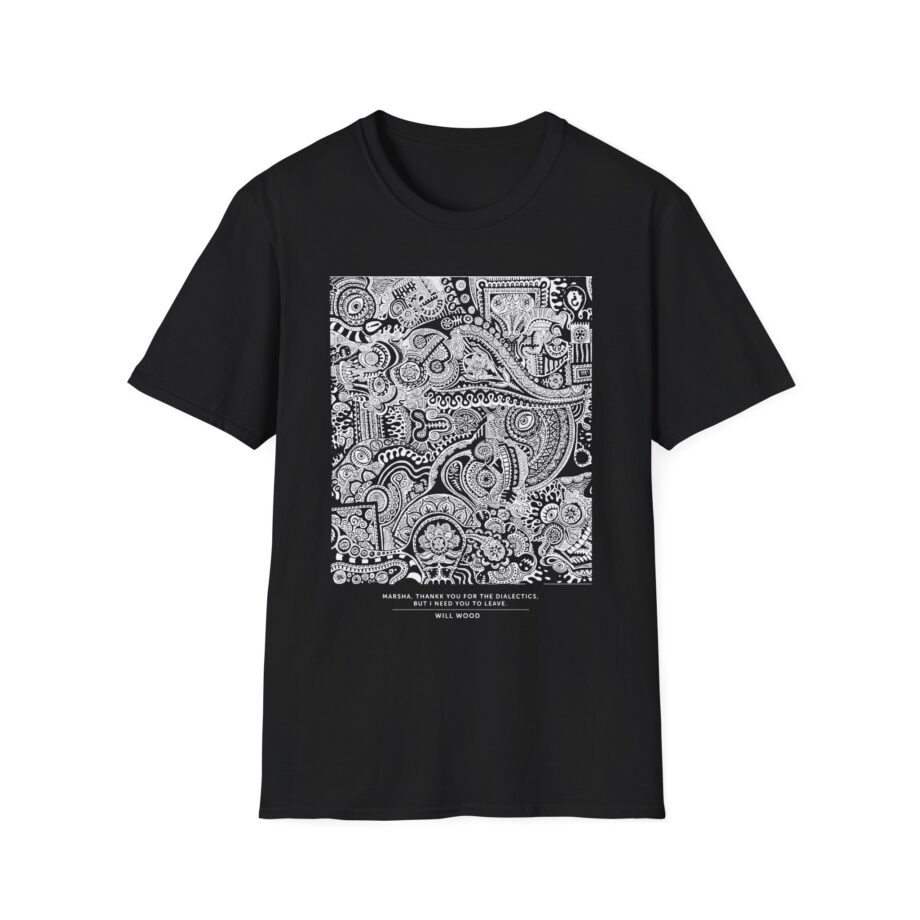 Will Wood Marsha, Thankk You Unisex Softstyle T-shirt