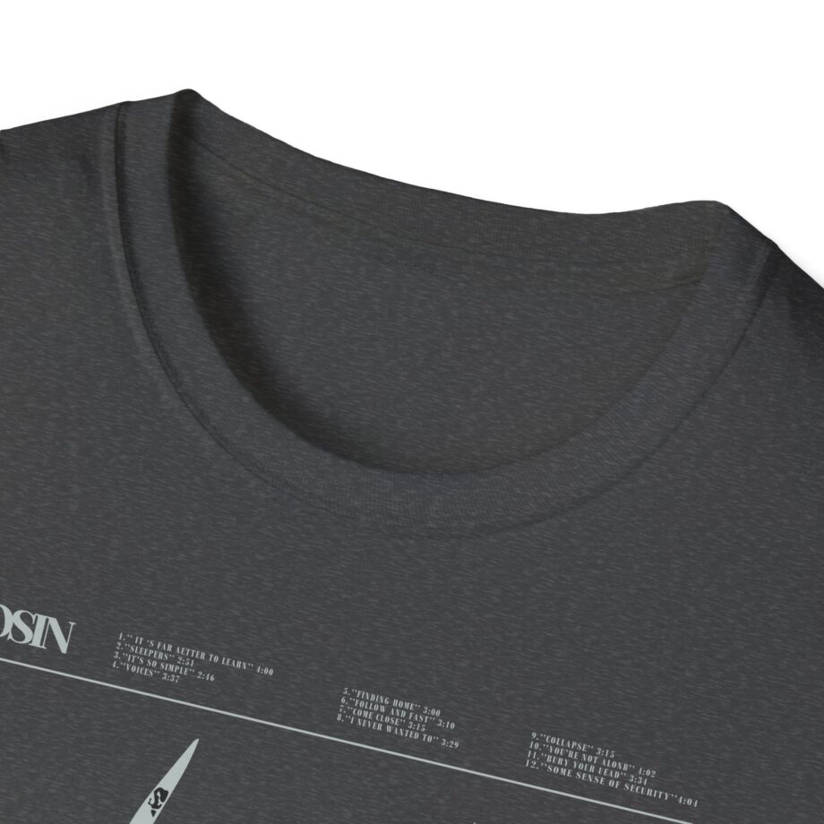 Saosin Tracklist Unisex Softstyle T-Shirt