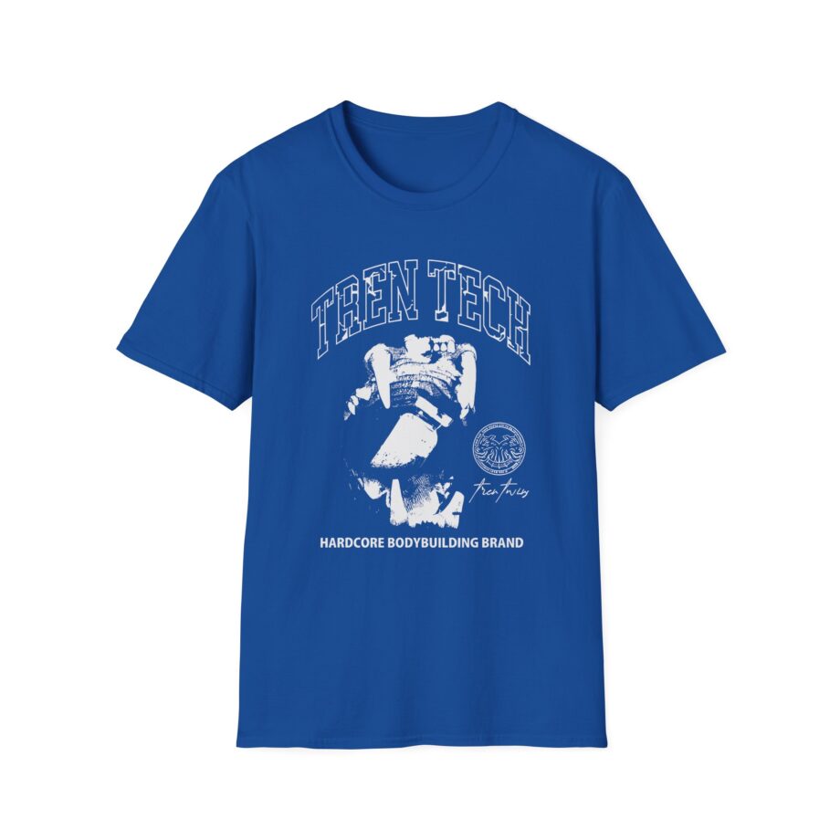 Tren Tech Hardcore Bodybuilding Brand Unisex Softstyle T-shirt