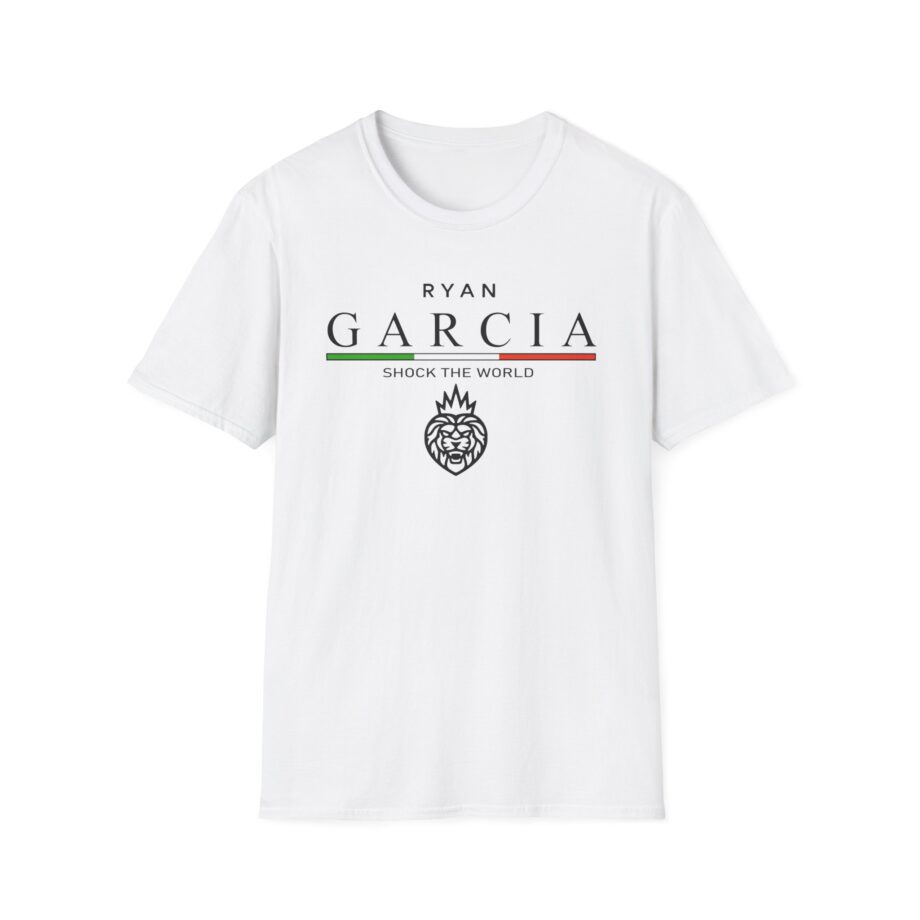 Ryan Garcia Shock the World Unisex Softstyle T-shirt