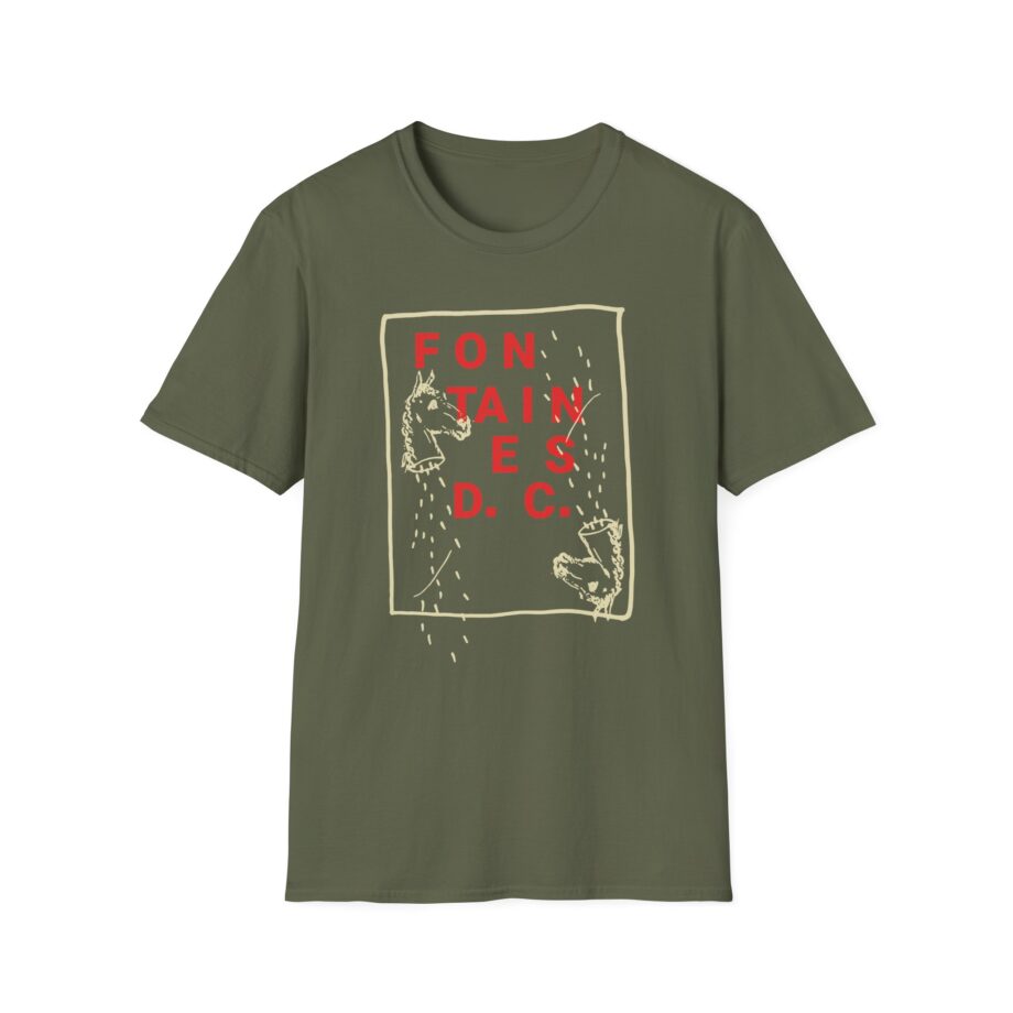 Fontaines Horse Head Unisex Softstyle T-Shirt